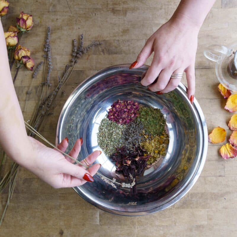 Sip Your Flowers - a tea blending workshop