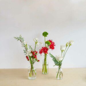 Holiday Bud Vases