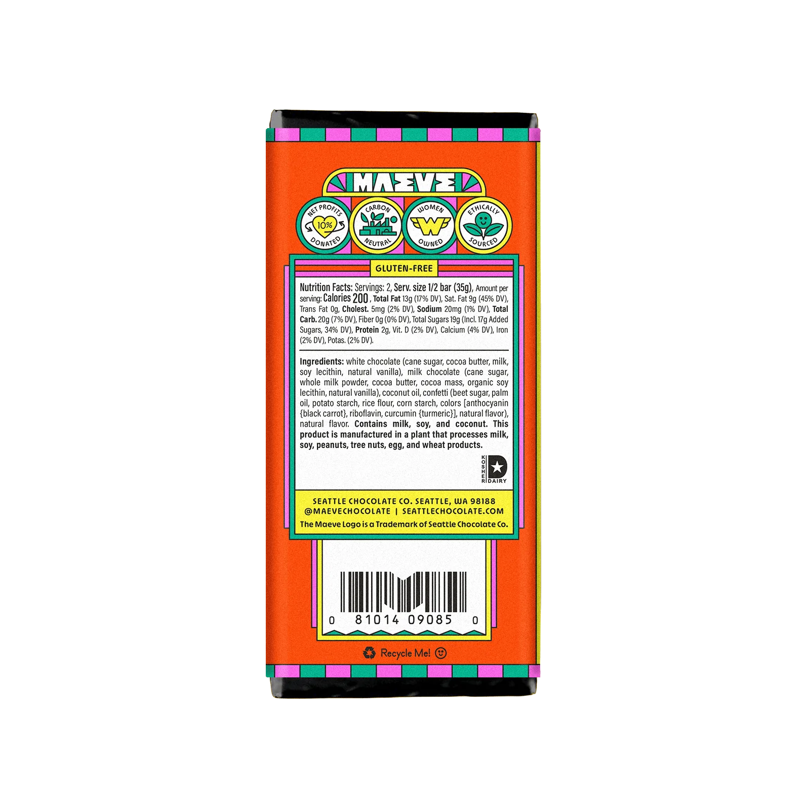 Happy Birthday Truffle Bar - Image 3