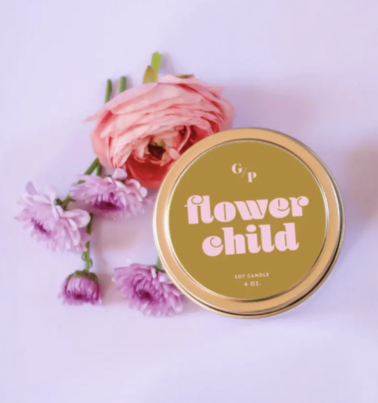 Flower Child Candle - Image 2