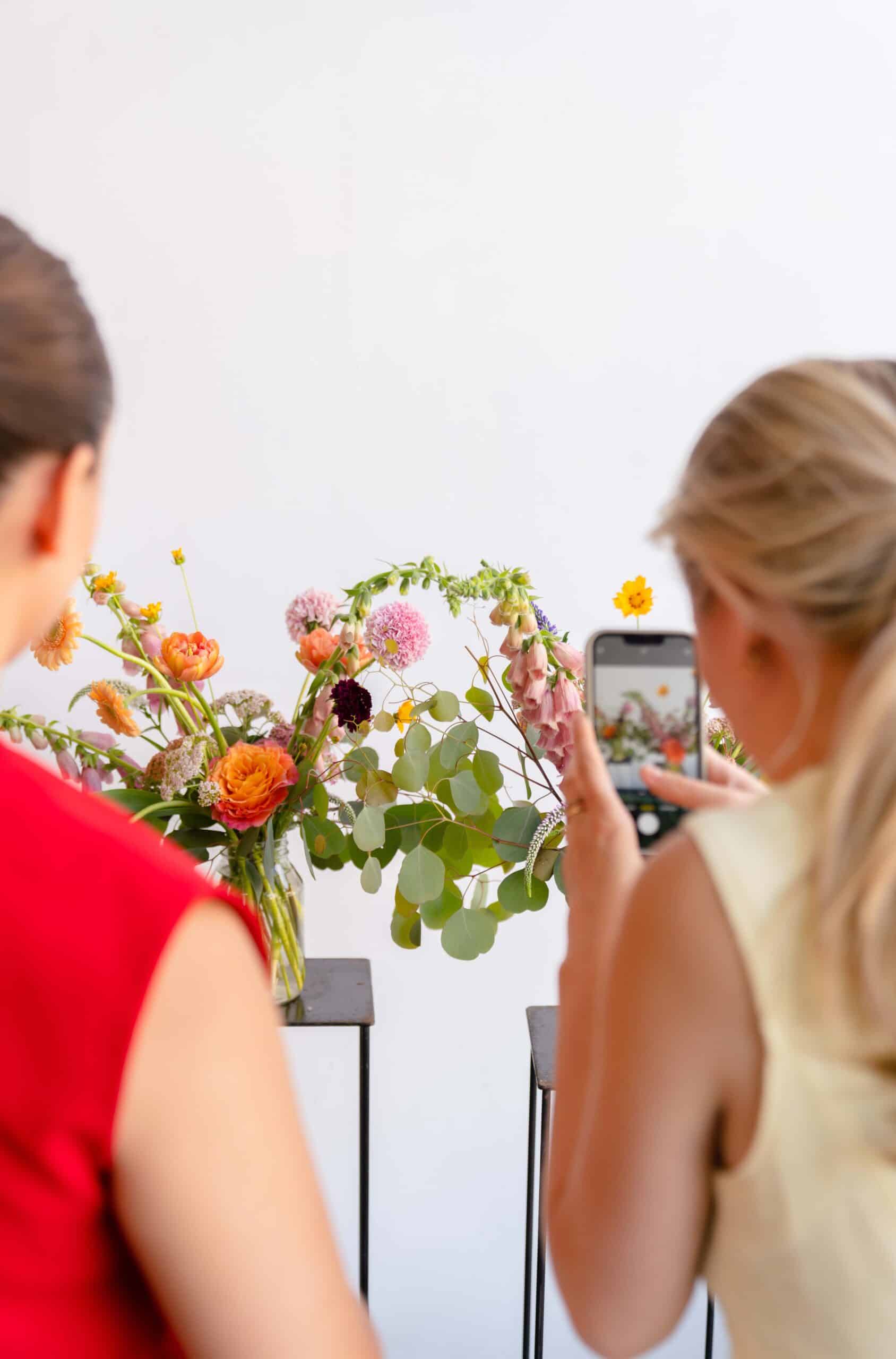 Welcome the Holidays - Brews and Blossoms Floral Workshop - Image 3