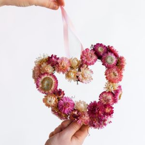 The Mini Heart Wreath