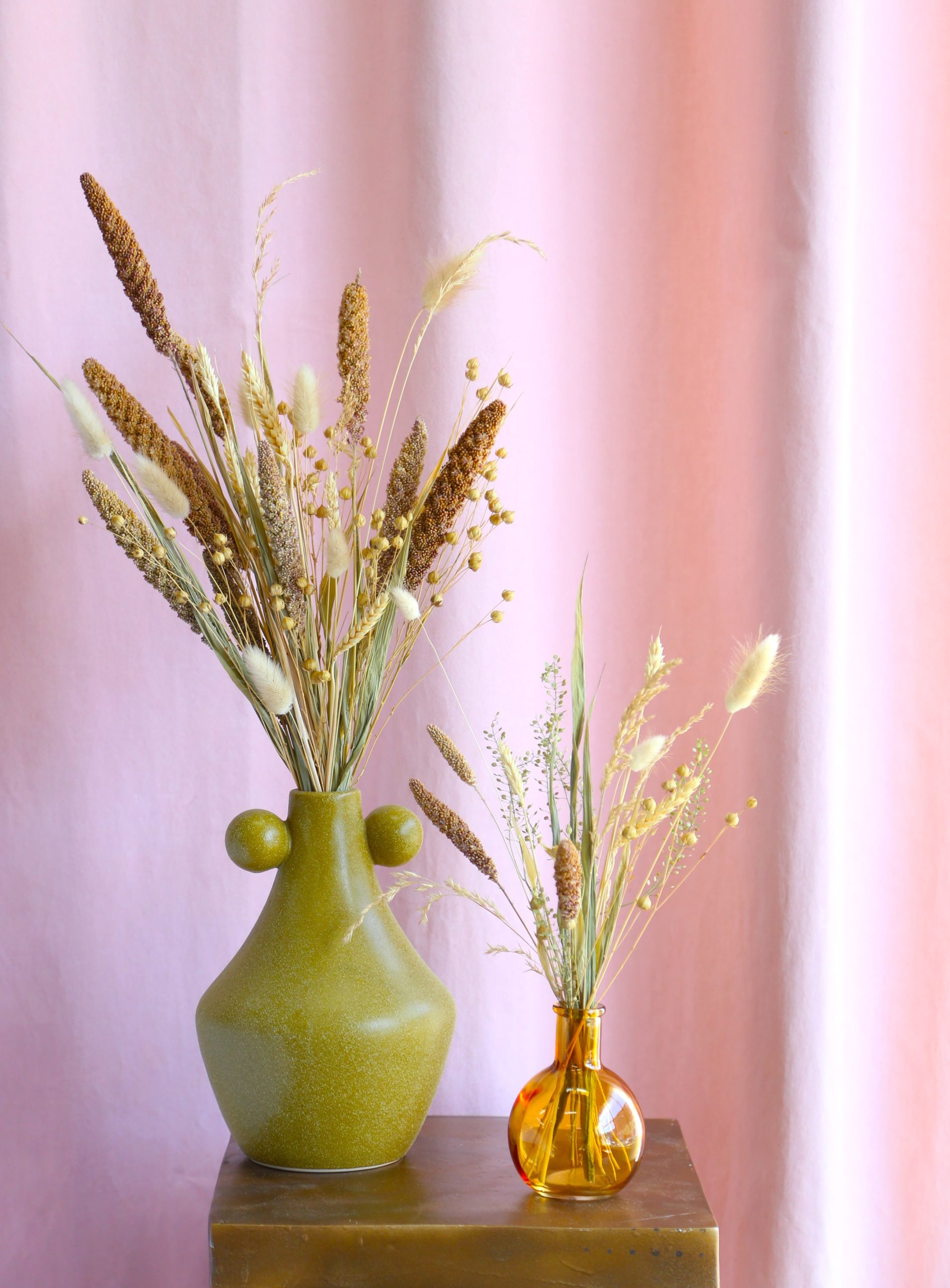The Dried Autumn Bud Vases